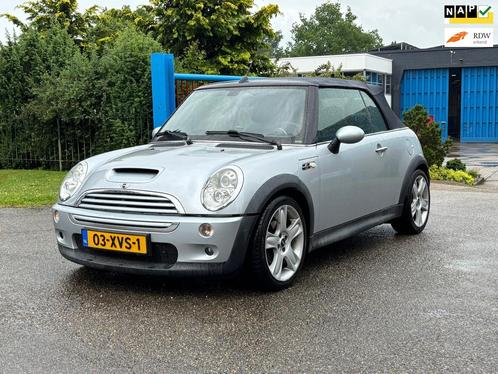 Mini Mini Cabrio 1.6 Cooper S Chili | Moter loopt onregelmat, Auto's, Mini, Bedrijf, Te koop, Cabrio, ABS, Airbags, Airconditioning