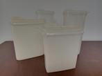 Diverse voorraadbussen van Tupperware te koop., Ophalen, Nieuw, Wit, Bus of Trommel