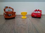 Duplo Disney cars en takel met beker, Ophalen of Verzenden, Zo goed als nieuw