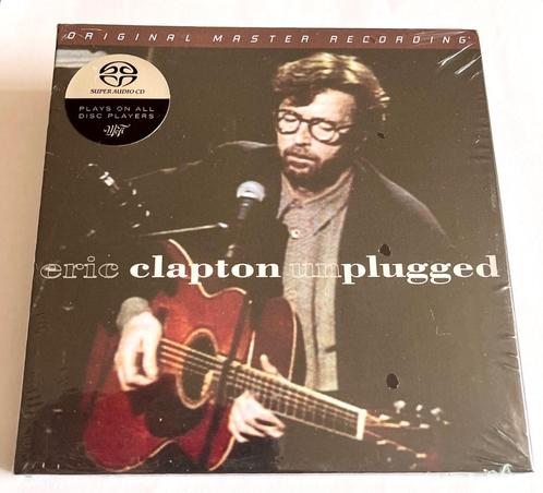 SACD Eric Clapton Unplugged. MoFi. Nieuw en gesealed., Cd's en Dvd's, Cd's | Rock, Nieuw in verpakking, Ophalen