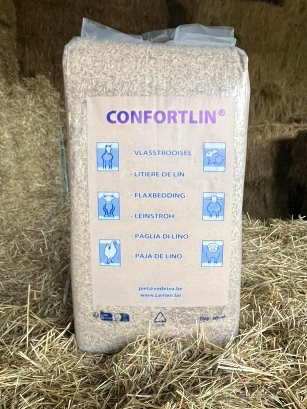 Vlasbalen 20kg strooisel, Dieren en Toebehoren, Stalling en Weidegang