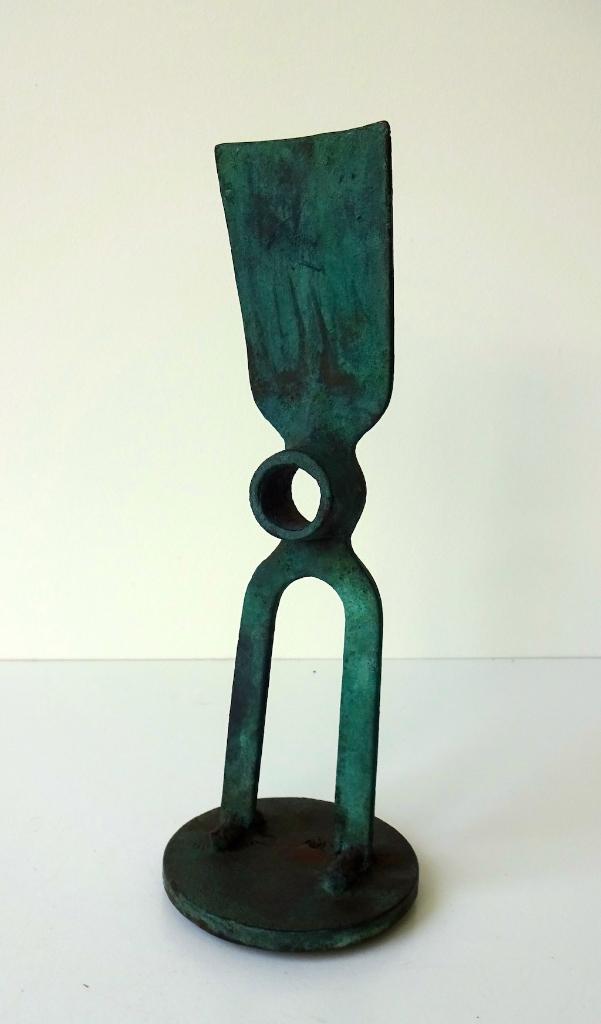 Bronzen beeld van staande figuur Bonne ten Kate 3518-b, Antiek en Kunst, Antiek | Koper en Brons, Brons, Ophalen of Verzenden