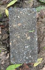 Gratis Antraciet Betonklinkers Keiformaat - 25m2, Ophalen, Gebruikt, Klinkers, 10 m² of meer