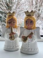 Vintage zweedse Lucia meisjes, engeltjes kandelaar, Huis en Inrichting, Woonaccessoires | Kandelaars en Kaarsen, Ophalen of Verzenden