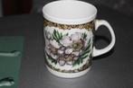 mok met bloemen, Ophalen of Verzenden, Zo goed als nieuw, Overige stijlen, Kop(pen) en/of Schotel(s)