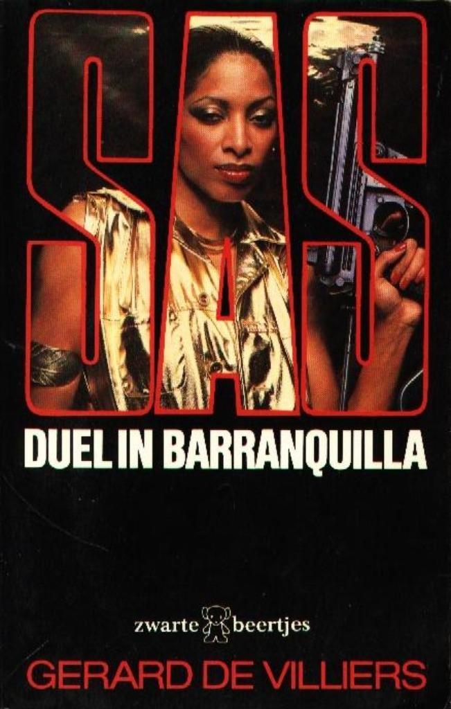 SAS - Duel in Barranquila - Gerard de Villiers - 1981, Boeken, Detectives, Gelezen, Verzenden