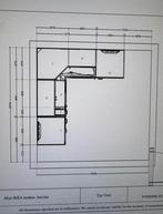 SPOED! IKEA Metod Bodbyn Hoekkeuken ZGAN, Huis en Inrichting, Wit, Hoekkeuken, Ophalen of Verzenden, Kunststof