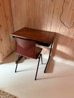 Vintage Schooltafel met Stoel, Huis en Inrichting, Bureaus, Ophalen, Gebruikt, Bureau