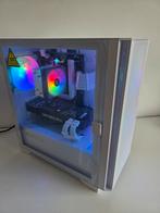 Krachtige Witte Gaming PC – Nieuw gebouwd!, Computers en Software, Desktop Pc's, Ophalen, Zo goed als nieuw, Gaming, SSD