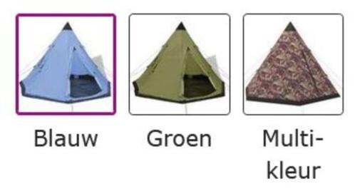 Tipitent teepee indianentent wigwam tipi tippi GRATIS BEZORG, Caravans en Kamperen, Tenten, tot en met 4, Nieuw, Verzenden