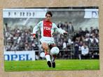 Org kleurenfoto 20x30 cm Johan Cruijff actie 01-05-1983, Ophalen of Verzenden, Nieuw, Ajax, Poster, Plaatje of Sticker