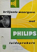 Gevraagd: philips speaker documentatie, Antiek en Kunst, Ophalen of Verzenden