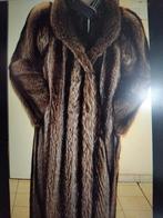 Mooie wasbeer bontjas, Kleding | Dames, Jassen | Winter, Ophalen of Verzenden, Zo goed als nieuw, Maat 38/40 (M), Bruin