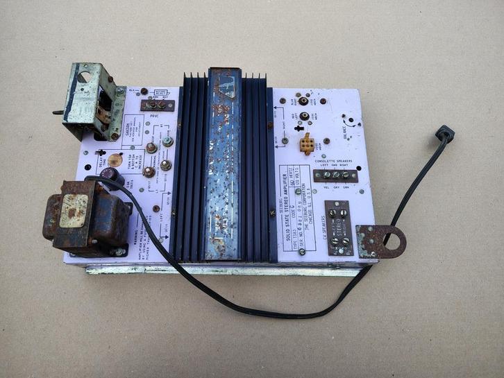 Versterker/ TSA5/ 115v Seeburg Showcase (1967) jukebox, Verzamelen, Automaten | Jukeboxen, Gebruikt, Seeburg, 1950 tot 1960, Verzenden