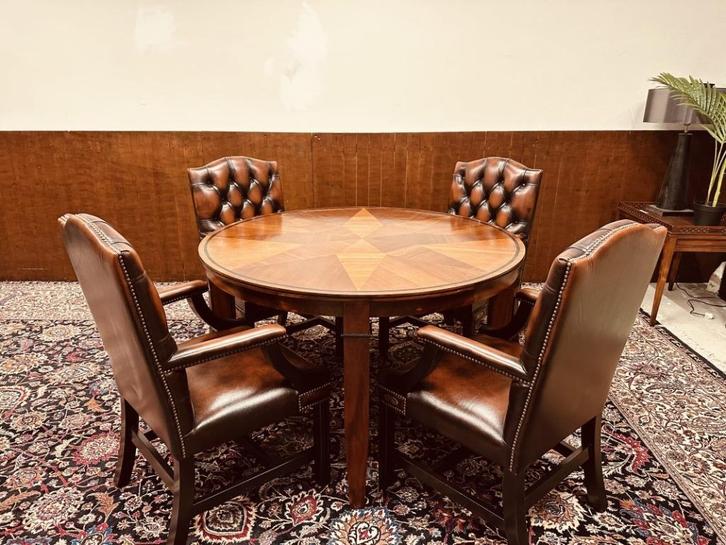 Art Deco Globe Wernicke Stijl Vergadertafel Tafel, Antiek en Kunst, Antiek | Kantoor en Zakelijk, Ophalen
