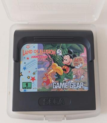SEGA Game Gear 🐭 Mickey Mouse 🏰 LAND OF ILLUSION 🐲 ZGAN! beschikbaar voor biedingen