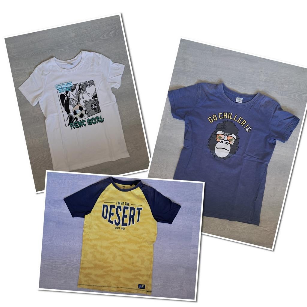 3x kledingpakket jongen zomer t- shirt maat 158 oa WE, YFK, Ophalen of Verzenden, Maat 158