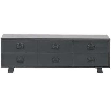 Dressoir Antraciet (45x140x44 cm) 