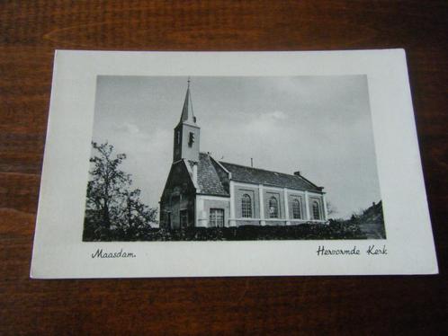 F31 - Maasdam - Kerk - Mooi/Oud, Verzamelen, Ansichtkaarten | Nederland, Verzenden