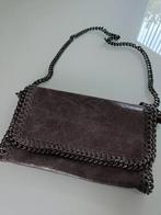 Genuine leather leren tas blauw grijs heel mooi !, Sieraden, Tassen en Uiterlijk, Tassen | Schoudertassen, Ophalen of Verzenden