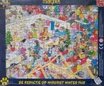 Jan van Haasteren winterfair Margriet 108st collectors item, Ophalen of Verzenden, Minder dan 500 stukjes, Zo goed als nieuw, Legpuzzel