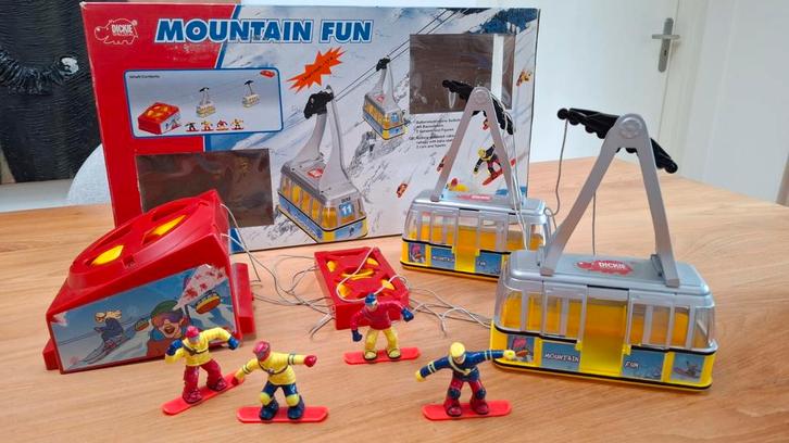 Dickie Mountain Fun Kabelbaan Miniatuur, Antiek en Kunst, Antiek | Speelgoed, Ophalen of Verzenden
