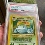 Pokémon #15 Venusaur Base Unlimited PSA 9, Ophalen of Verzenden, Nieuw, Losse kaart