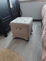 Riviera Maison footstool, Huis en Inrichting, Banken | Voetenbanken en Poefen, Minder dan 50 cm, Vierkant, Minder dan 50 cm, Ophalen of Verzenden