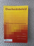 Overheidsbeleid, Ophalen of Verzenden, Zo goed als nieuw