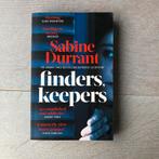 Finders, Keepers van Sabine Durrant, Ophalen of Verzenden, Zo goed als nieuw