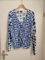 Leuk didi vestje blauw wit, mt L, Maat 38/40 (M), Blauw, Didi, Ophalen of Verzenden