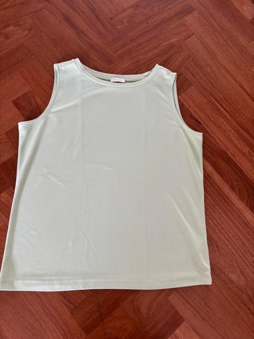 Mintgroene top JcSophie 40, Kleding | Dames, Tops, Zo goed als nieuw, Maat 38/40 (M), Groen, Zonder mouw, Ophalen of Verzenden