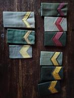 Diverse rangonderscheidingstekens Landmacht, Ophalen of Verzenden, Landmacht, Nederland, Embleem of Badge