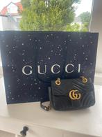 Gucci Marmont Small, Ophalen of Verzenden, Zo goed als nieuw, Zwart