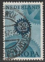 Nederland 1967 884 Europa 20c fluor, Gest Waalwijk, Postzegels en Munten, Postzegels | Nederland, Ophalen of Verzenden, Na 1940