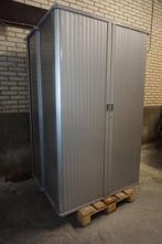 Gispen archiefkast roldeurkast kantoorkast gereedschapskast, Gebruikt, 100 tot 150 cm, Niet ingevuld, Meerdere deuren