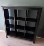 Te koop aangeboden: Zwart/bruine KALLAX kast, Ophalen, Gebruikt, 100 tot 150 cm, 100 tot 150 cm