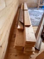 Rabatdelen onbehandeld vuren, Ophalen, Minder dan 25 mm, Zo goed als nieuw, 250 tot 300 cm