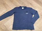 García longsleeve mt 164/170 blauw, Ophalen of Verzenden, Zo goed als nieuw, Shirt of Longsleeve, Garcia