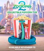 Zootopia 2 Popcorn Emmer Bioscoop Limited Edition Disney, Ophalen of Verzenden, Nieuw, Film, Gebruiksvoorwerp