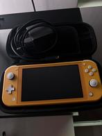 Nitendo switch lite Geel met hoesje, Ophalen, Geel, Zo goed als nieuw