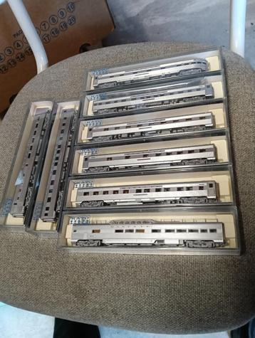KATO SANTA FE super chief wagon set 8 wagons NIEUW beschikbaar voor biedingen