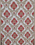 13999 behang barok dessin roodbeige klassiek stijlvol swiet, Huis en Inrichting, Stoffering | Behang, Verzenden, Rood