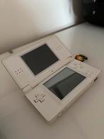 Nintendo DS Lite Wit, Spelcomputers en Games, Met games, Gebruikt, Wit, Ophalen of Verzenden