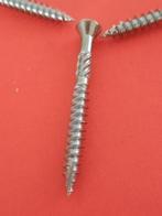 50 st. Speciale vlonder veranda houtschroeven 5x50 mm lang, Verzenden, Nieuw, Hardhout