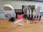 Complete cco gelnagelset, Ophalen of Verzenden, Zo goed als nieuw, Overige kleuren, Handen en Nagels