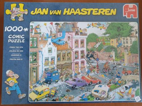 Nieuwe Jan van Haasteren puzzel Vrijdag de 13e, 1000 stukjes, Hobby en Vrije tijd, Denksport en Puzzels, Nieuw, Legpuzzel, 500 t/m 1500 stukjes