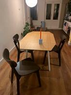 PS 2012 Klaptafel Ikea Bamboe / Wit, Huis en Inrichting, Tafels | Eettafels, Ophalen, 50 tot 100 cm, Rechthoekig, Nieuw