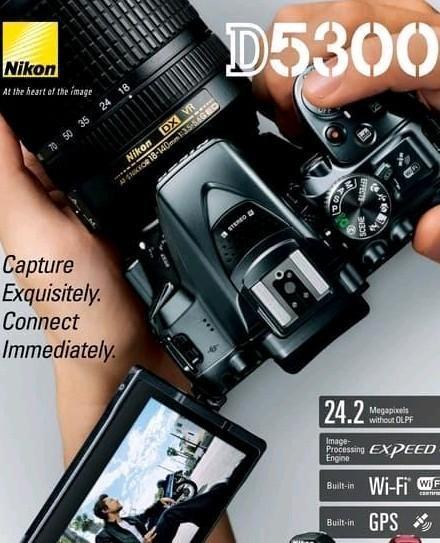 🔴 Nikon 24,2MP dslr + WiFi Gps d5300 foto en video vlog, Audio, Tv en Foto, Fotocamera's Digitaal, Zo goed als nieuw, Nikon, Geen optische zoom