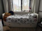 Wit eenpersoons Ikea bed met opberglades compleet, Huis en Inrichting, Ophalen, Strak, Gebruikt, Eenpersoons